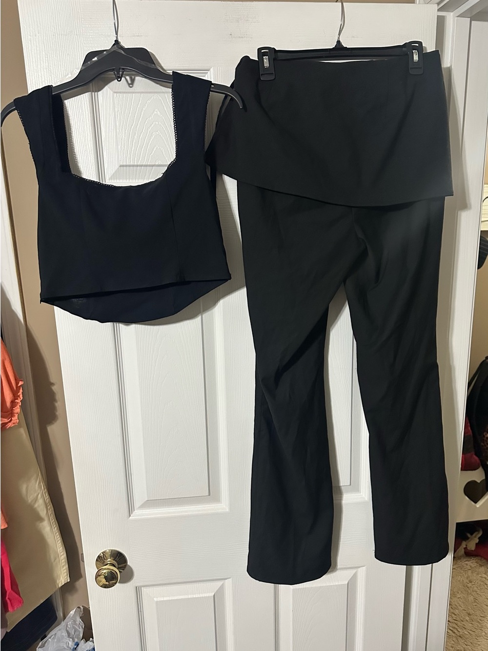 Wild Fable Two-piece Set - Crop Top & Skirted Pants - Picture 4 of 9